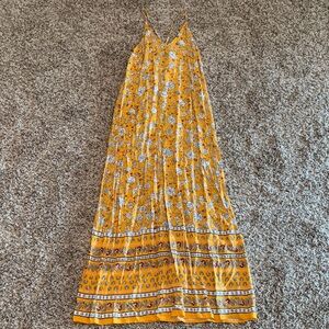 NWOT OLD NAVY Floral A-Line Maxi Dress, Size Small